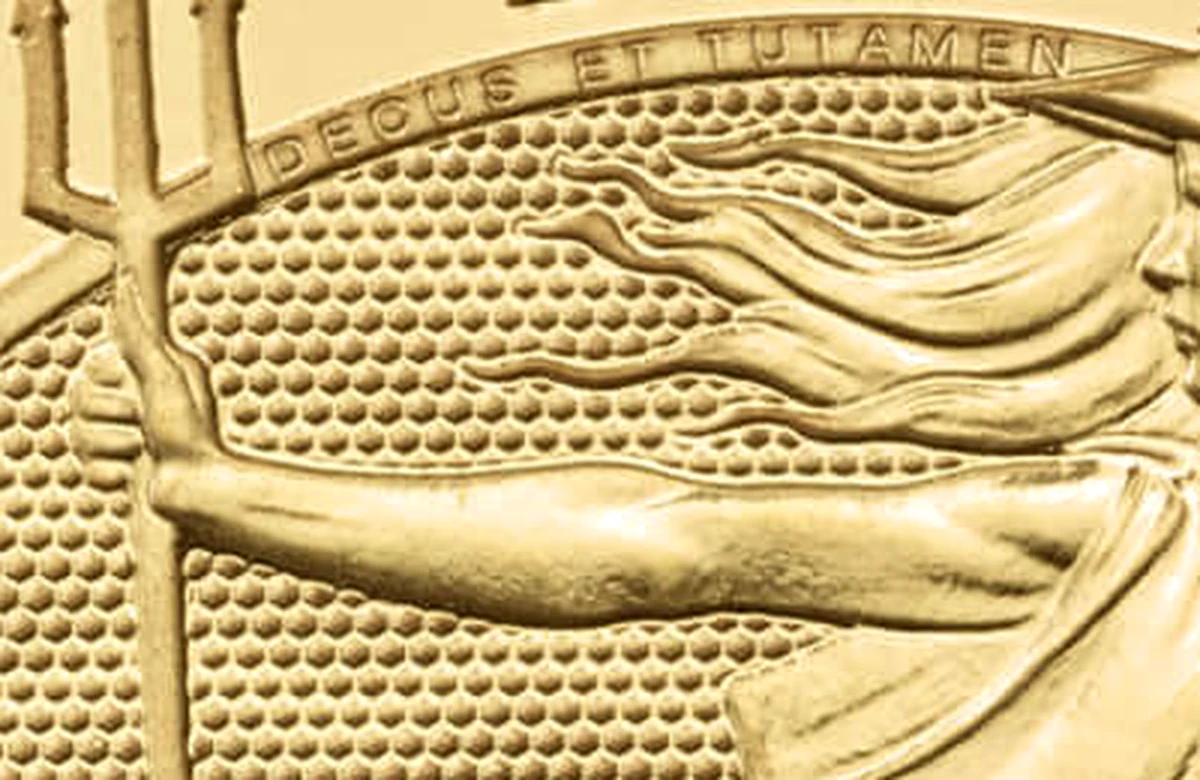 Close-up of the Britannia surface animation wave pattern